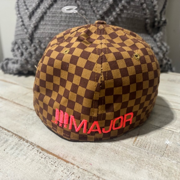 NWOT New Era !!!Major Designer Check Hat-Sz 7 - Picture 4 of 9